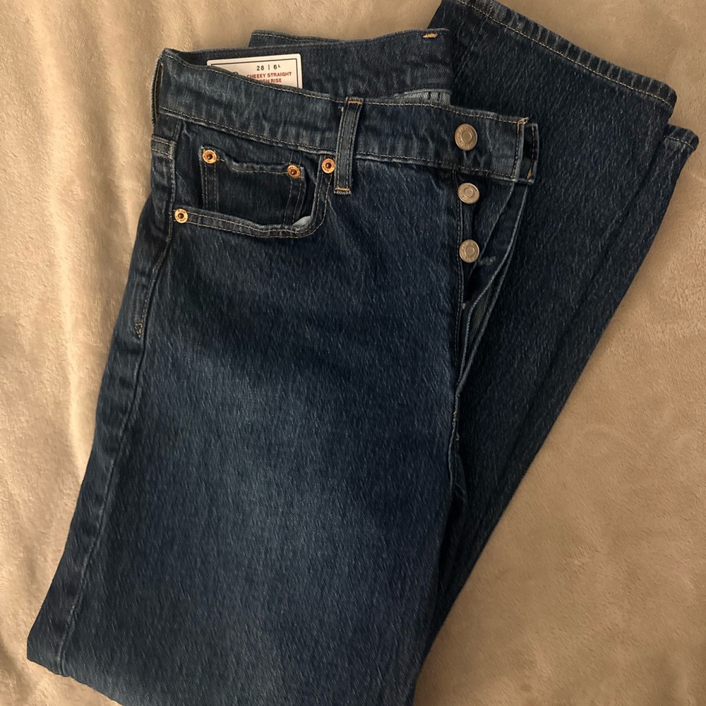 GAP Cheeky Straight High Rise 6L NWOT